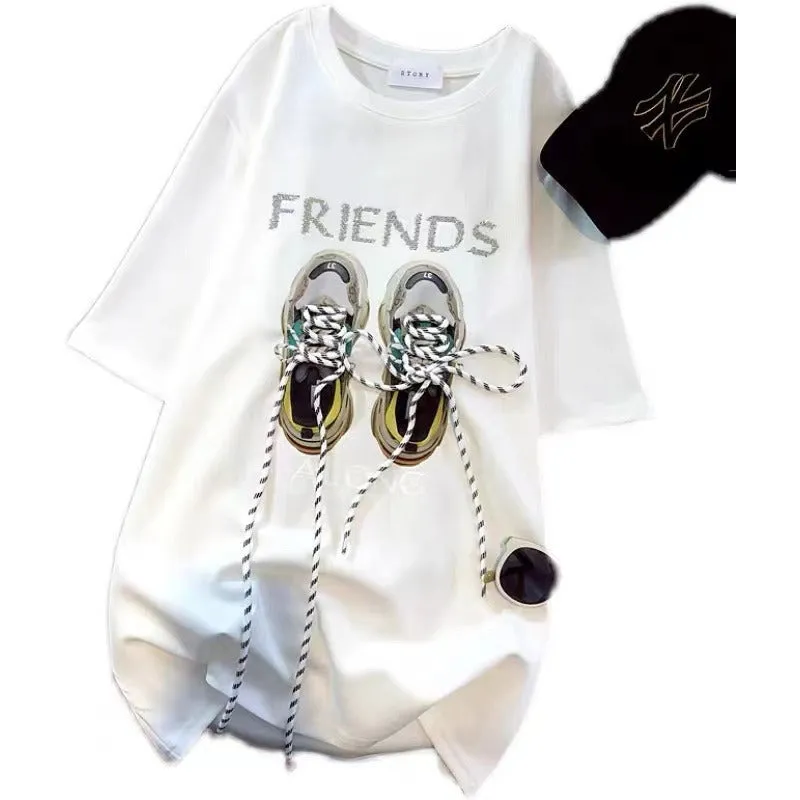 2025 Summer Fashion: European Heavy Industries Oversized Cotton T-Shirt