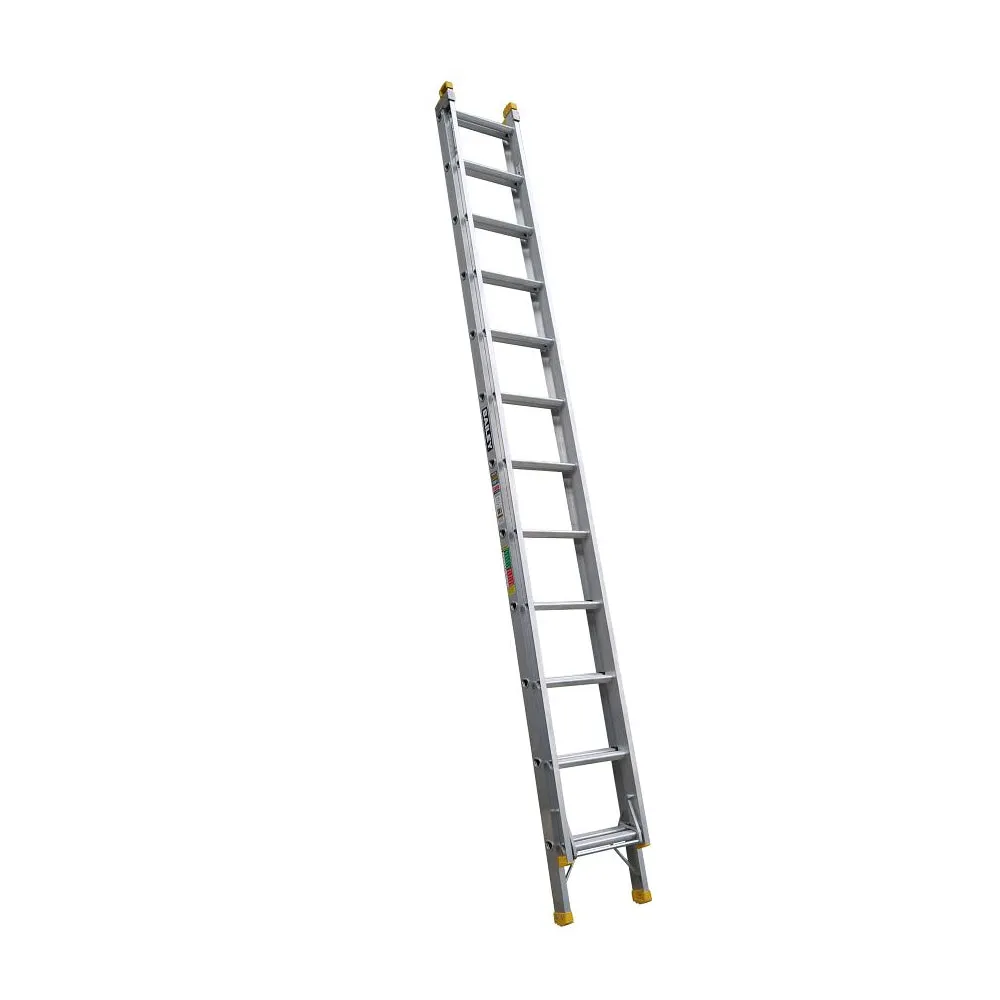 Bailey FS13899 150kg 12 Rung 3.7m/6.5m Aluminium Pro PUNCHLOCK Extension Ladder