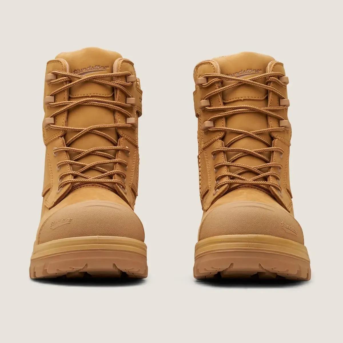 Blundstone 8560 Unisex RotoFlex Wheat Zip Side Safety Boot