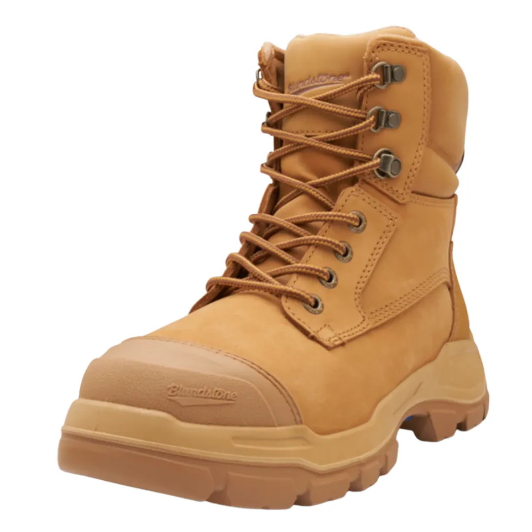 Blundstone 9060 Mens Rotoflex Zip side Safety Boot - Wheat