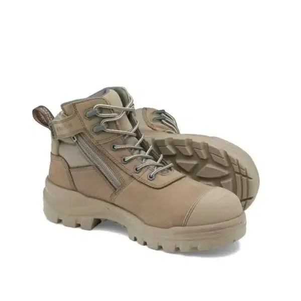 Blundstone RotoFlex Stone Water-Resistant Nubuck Safety Boot - 8553