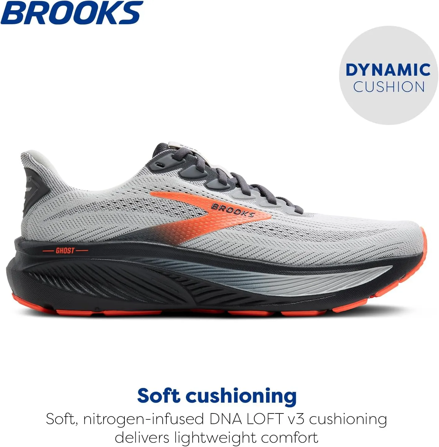 Brooks Men??s Ghost 17 Neutral Running Shoe