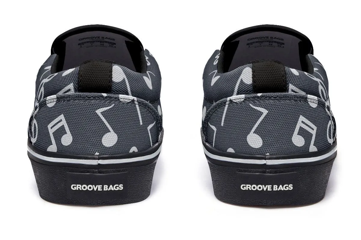 Clarinet Diagram Slip-On Shoes