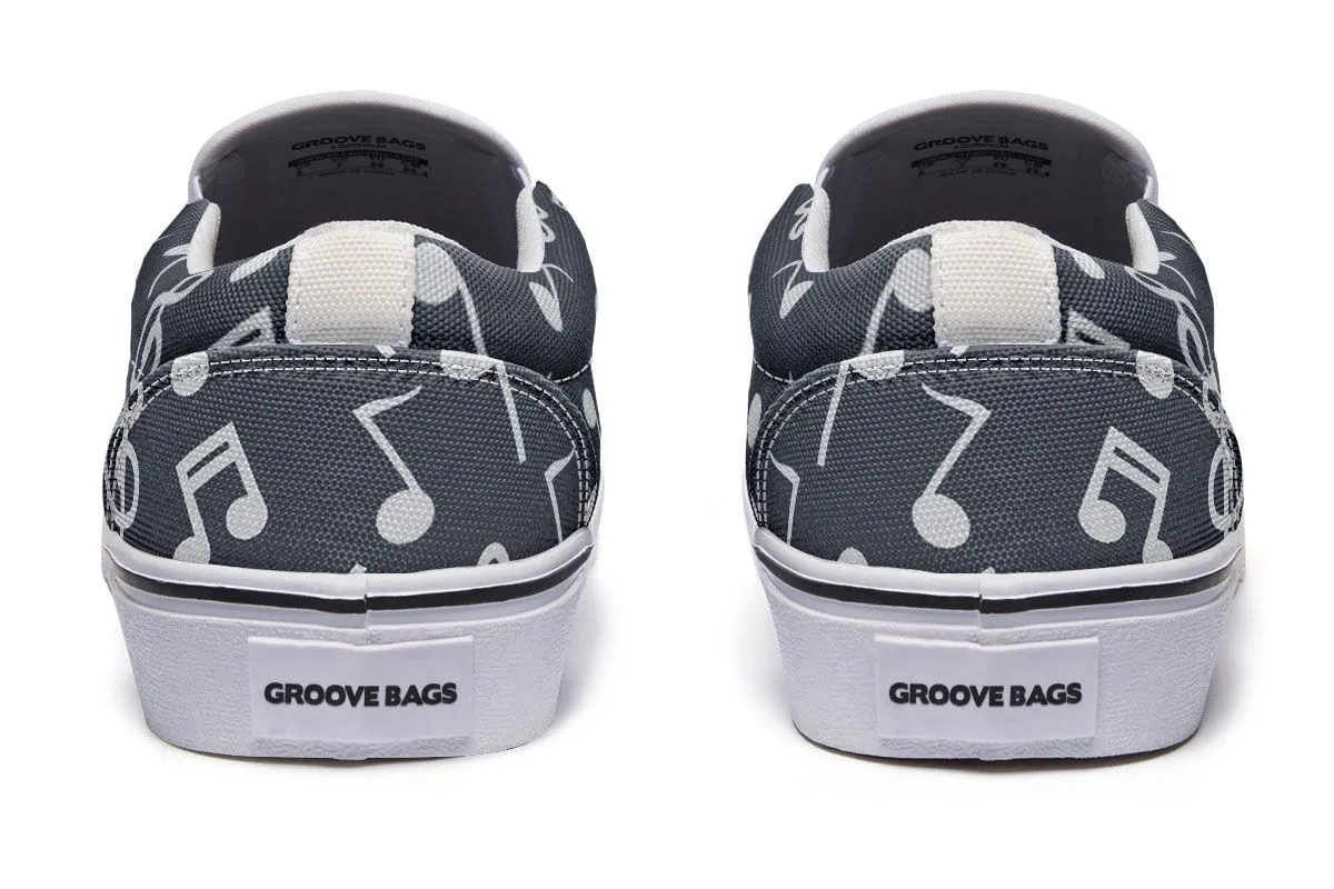 Clarinet Diagram Slip-On Shoes