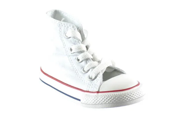 Converse Chuck Taylor All Star High Top Infants/Toddlers Shoes Optical White