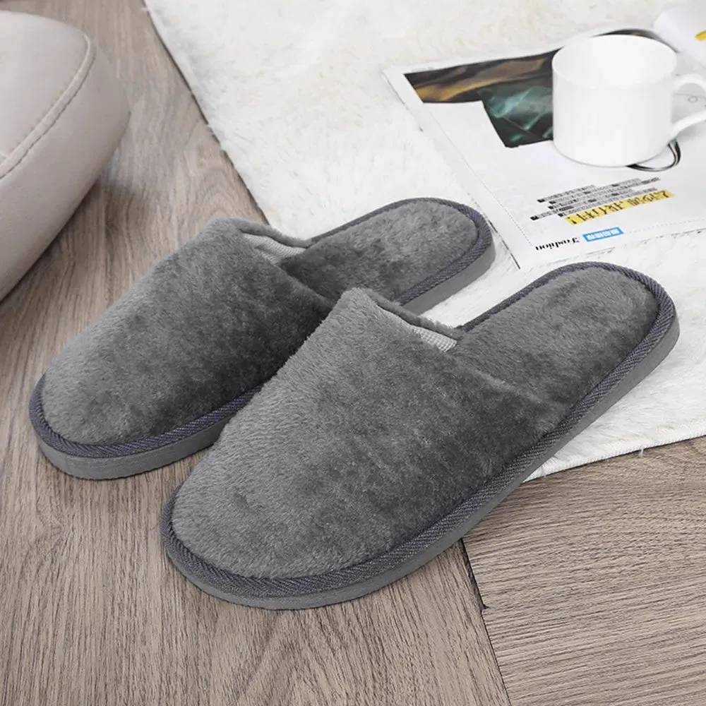Cozy Winter Slippers for Men - Warm, Soft, and Anti-Slip