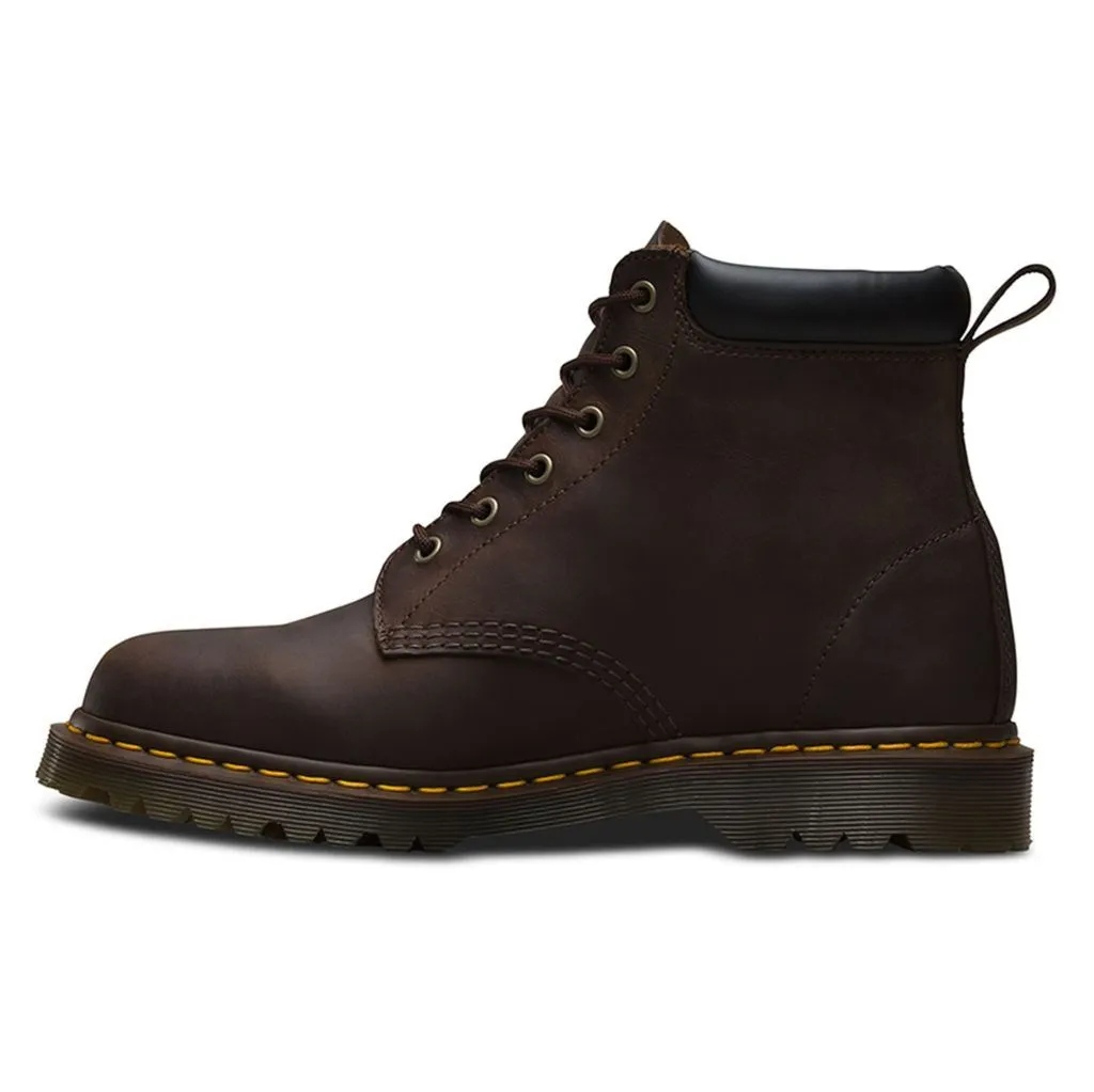 Dr. Martens 939 Ben 6 Eyelet Gaucho Unisex Crazy Horse Ankle Boots