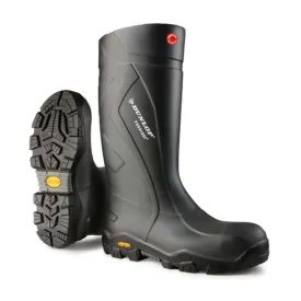 Dunlop Men's Safety Work Boots Purofort   Expander Full with Vibram XSWORK Outsole, Steel Toe, Slip Resistant, CSA Approved, Comfortable | Sizes 6-16