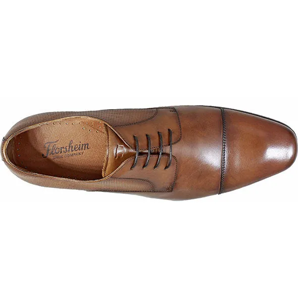 Florsheim Cognac Cap Toe Oxford Shoe