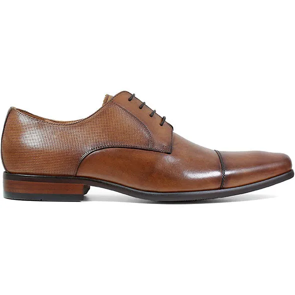 Florsheim Cognac Cap Toe Oxford Shoe