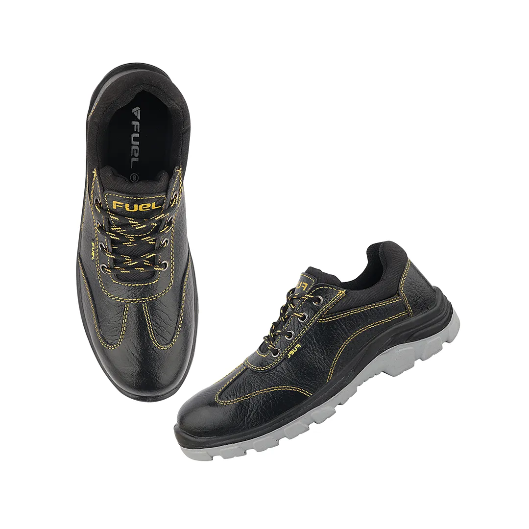 Fuel Mortar Safety Shoes for Men's (Black)