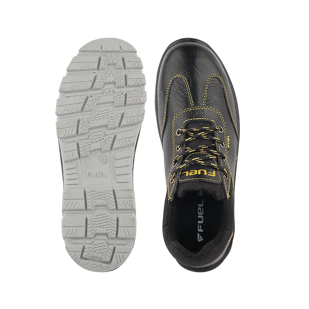 Fuel Mortar Safety Shoes for Men's (Black)