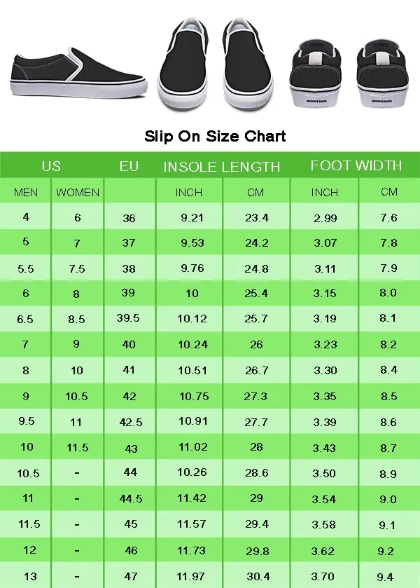 Geography Pattern Slip-On Shoes