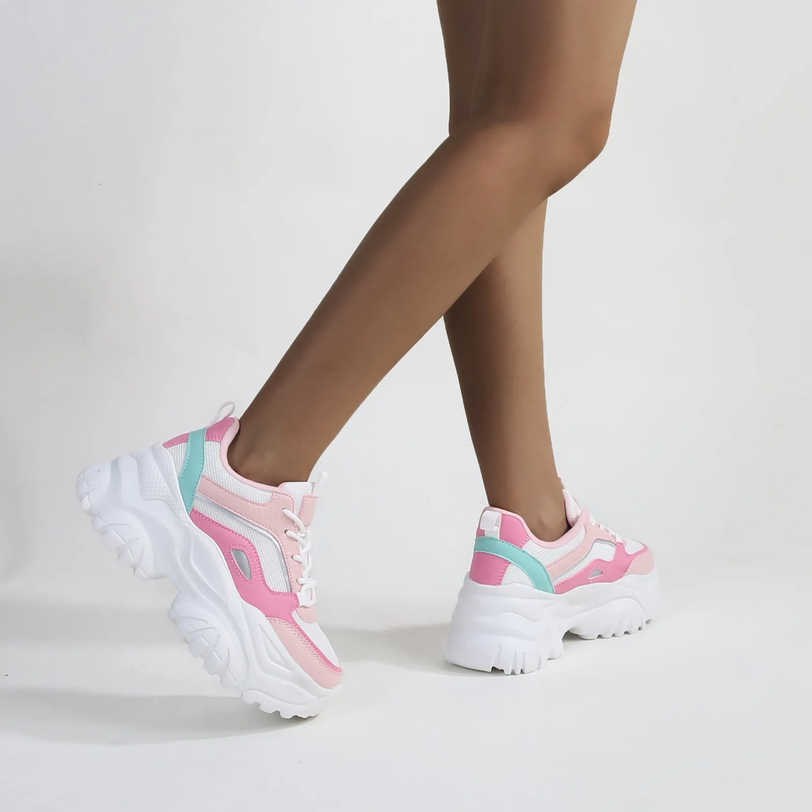 Hanna Chunky Platform Sneakers