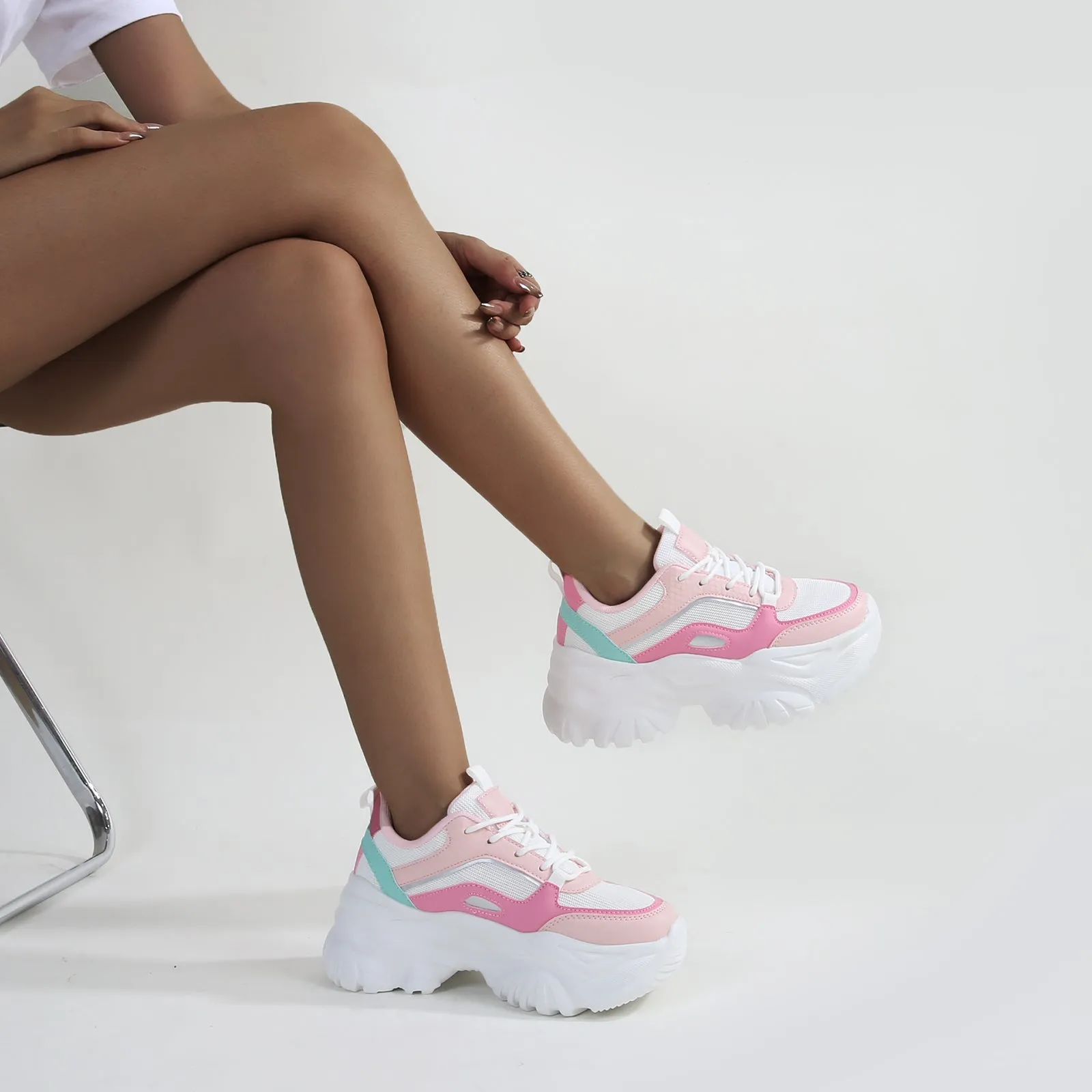 Hanna Chunky Platform Sneakers