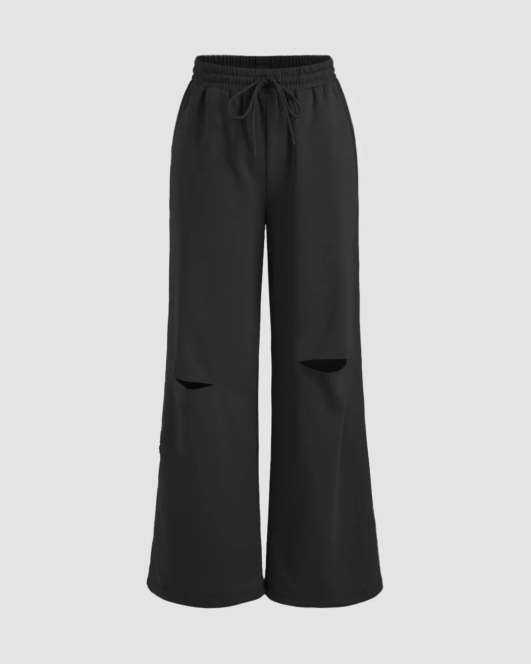 Honeycombed Jogger: Marsala