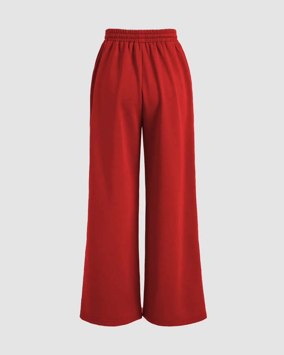 Honeycombed Jogger: Marsala