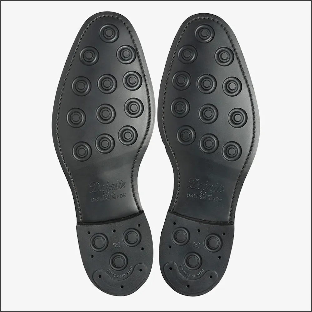 Loake Aldwych Black Calf Oxford Rubber Sole F Fit@