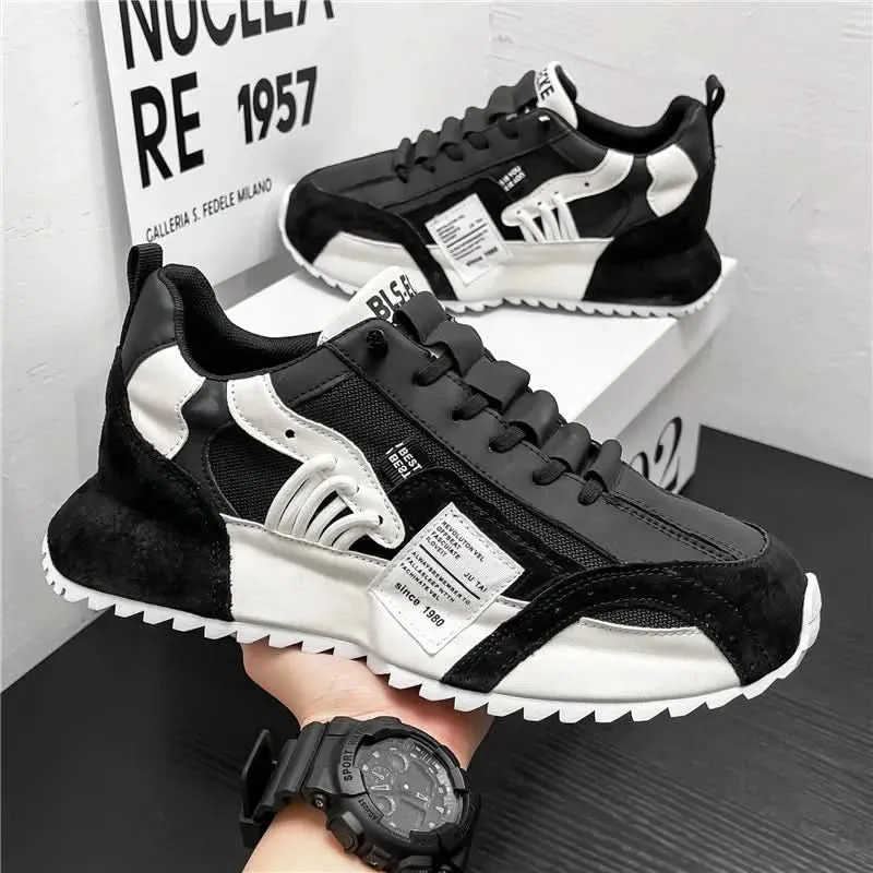 Men Chunky Sneakers: Fashionable Slip on Shoes