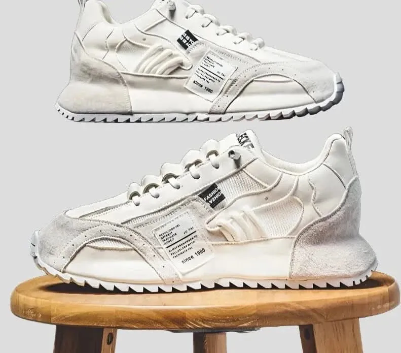 Men Chunky Sneakers: Fashionable Slip on Shoes