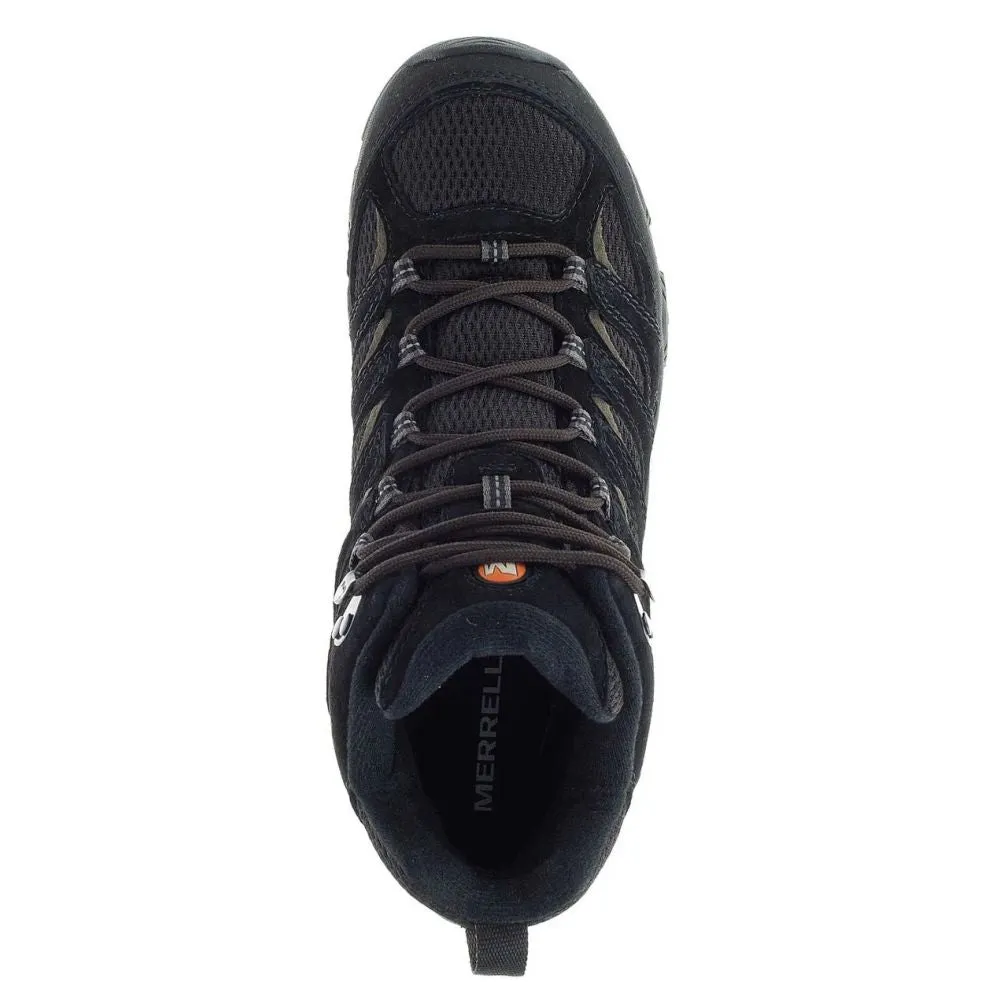 Merrell Men's Moab 3 Mid Waterproof in Black