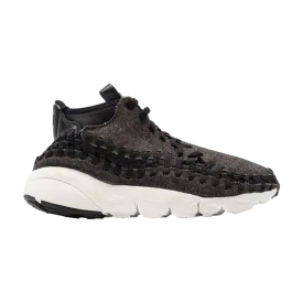 Nike Air Footscape Woven Chukka 'Black Ivory' Sneakers, black