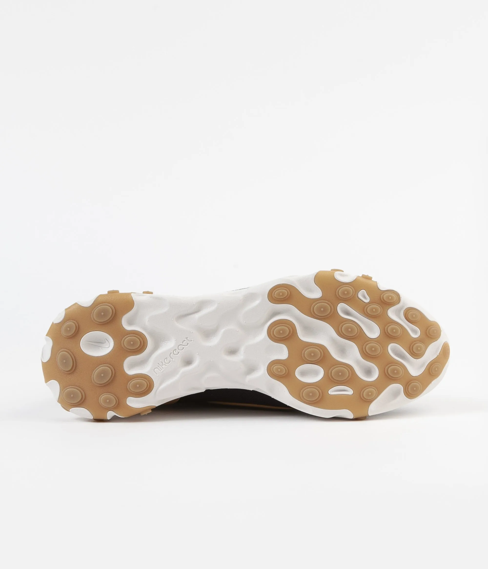 Nike React Ianga Shoes - Black / White - Wheat - Phantom