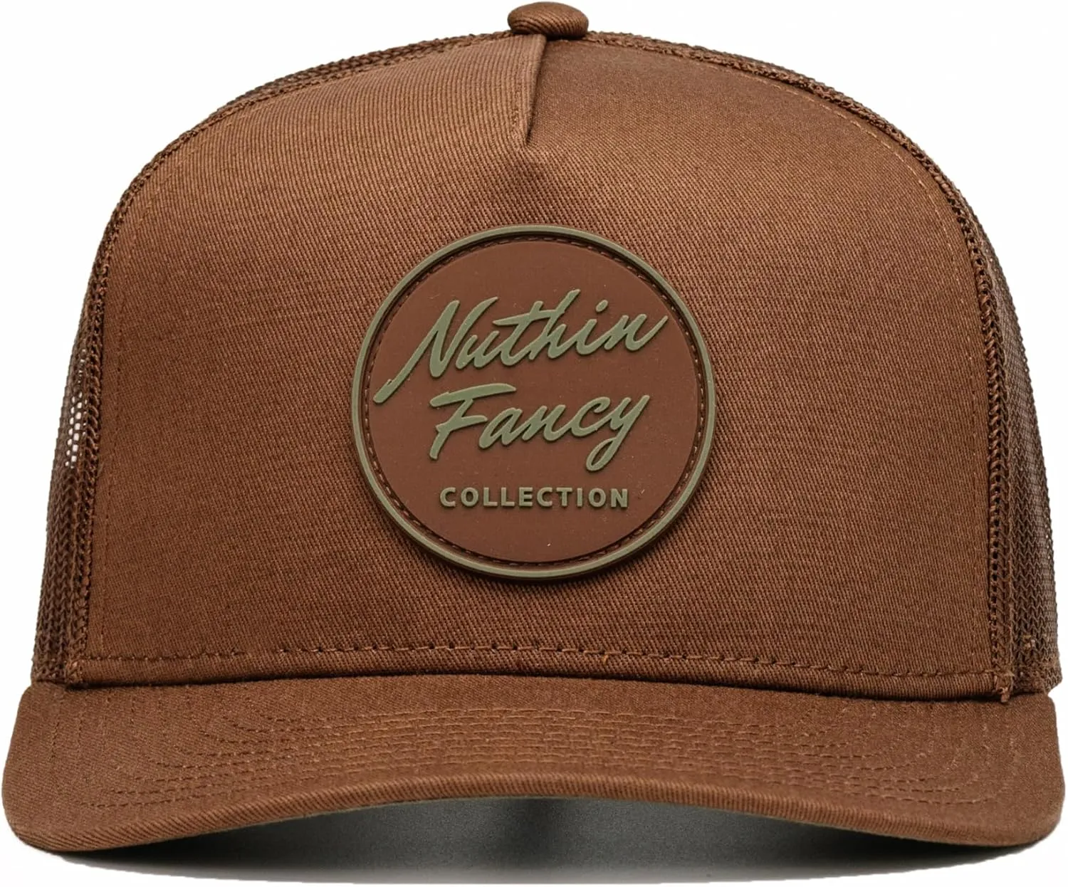 Nuthin Fancy CO Lightweight, Breathable Mesh Snapback Hat with Classic Logo, Stylish Everyday Cap for Men & Women
