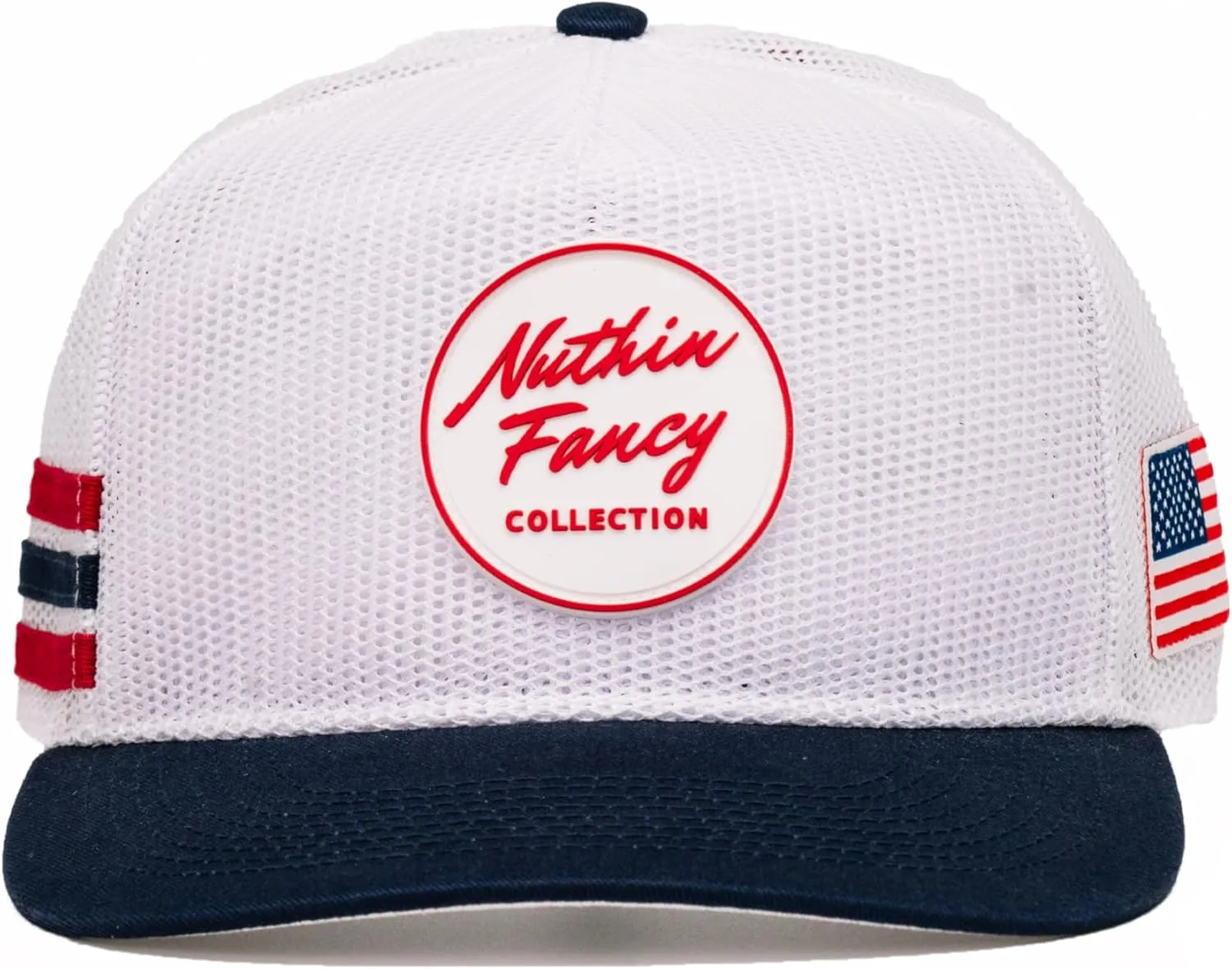 Nuthin Fancy CO Lightweight, Breathable Mesh Snapback Hat with Classic Logo, Stylish Everyday Cap for Men & Women