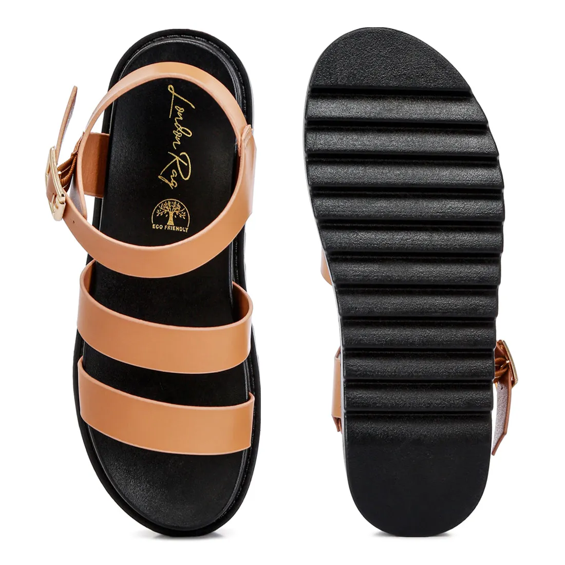 Pin Buckle Espadrille Platforms
