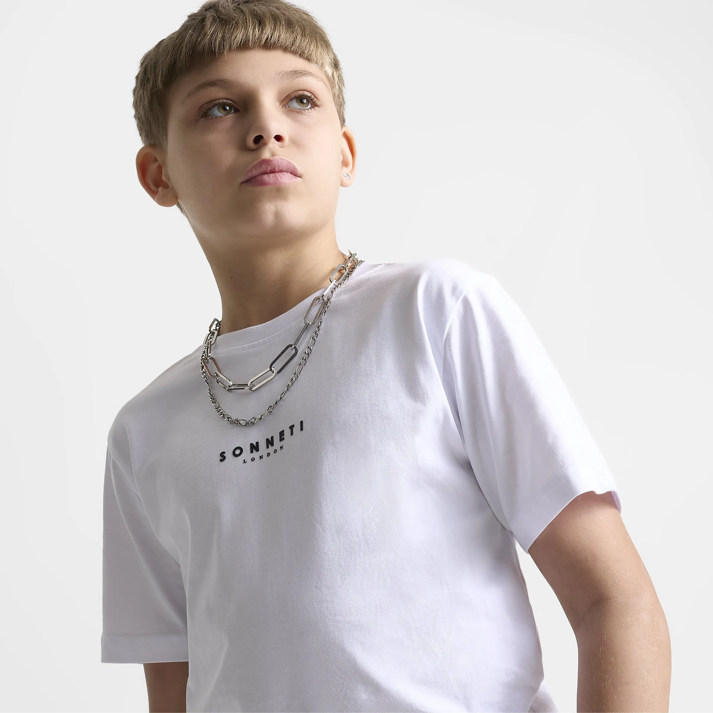 Sonneti Junior Boys' London T-Shirt / White