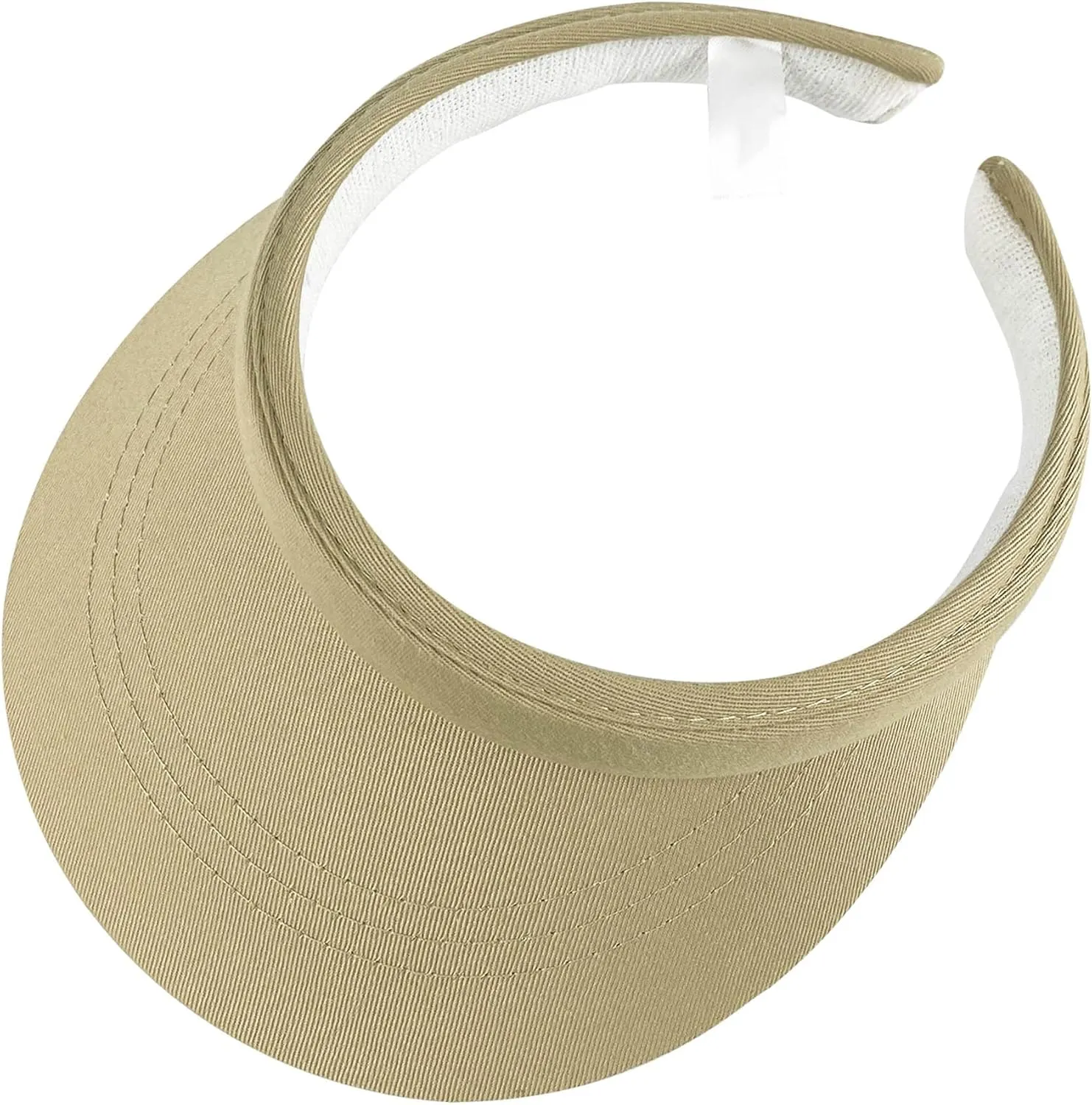 Sun Visor Hats Women Wide Brim Adjustable Clip On Visors Summer Beach Hat