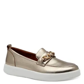 Tamaris Womens Gold Slip-on Shoes 1-24749-44