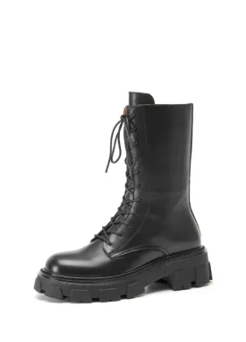 USS Shoes Zavala Women's Mid-Calf Platform Boots