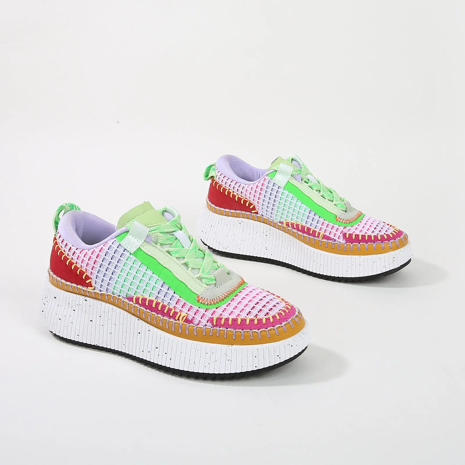 Willow Knitted Platform Sneaker